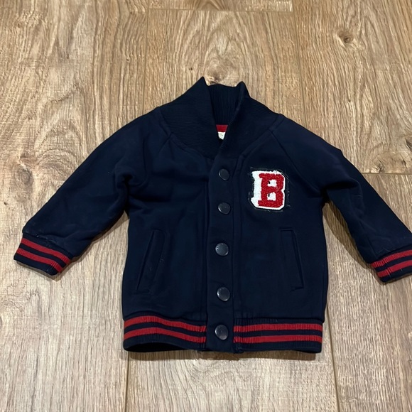Incredibly soft varsity jacket 0-3 - Picture 1 of 3